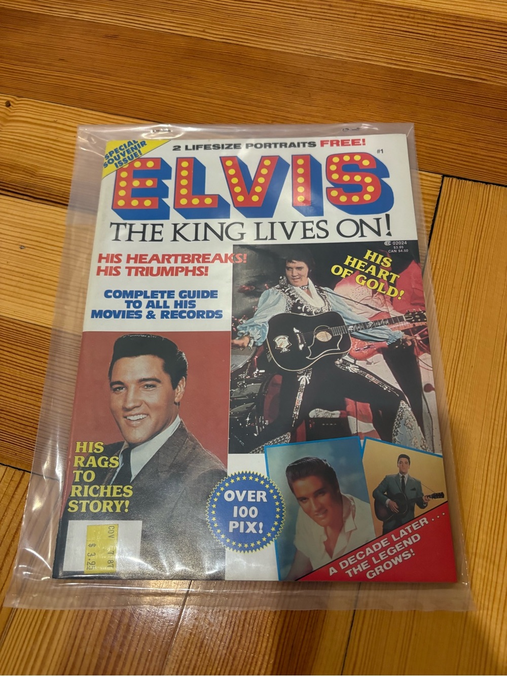 Elvis Presley The King Lives On! Special Souvenir Issue #1 Magazine